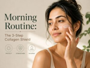 Morning Routine The 3-Step Collagen Shield