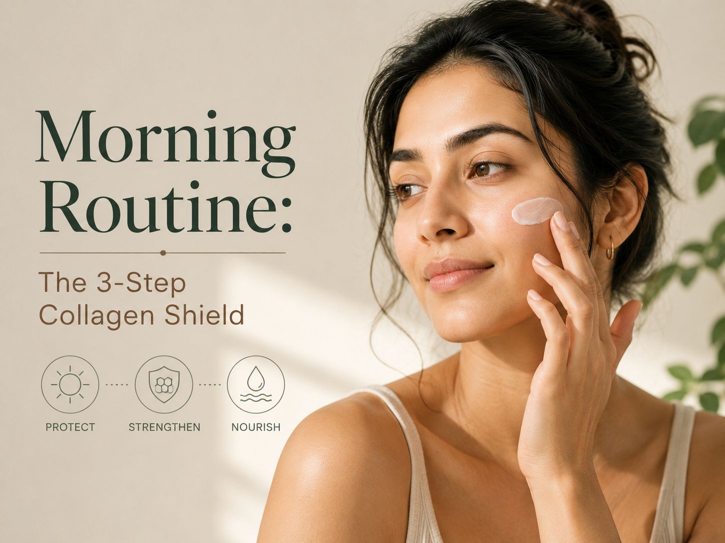 Morning Routine The 3-Step Collagen Shield