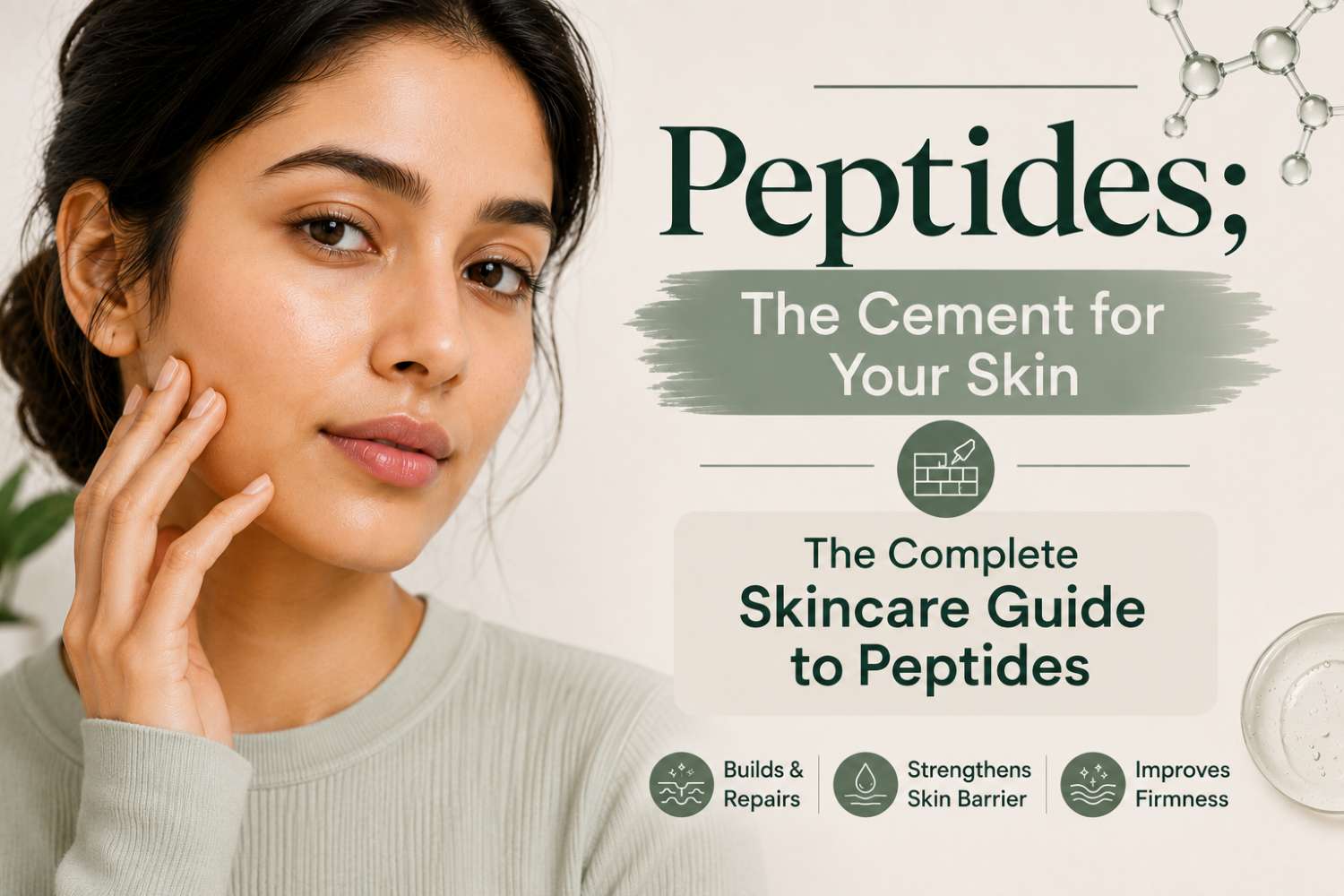 Peptides The Cement for Your Skin The Complete Skincare Guide to Peptides