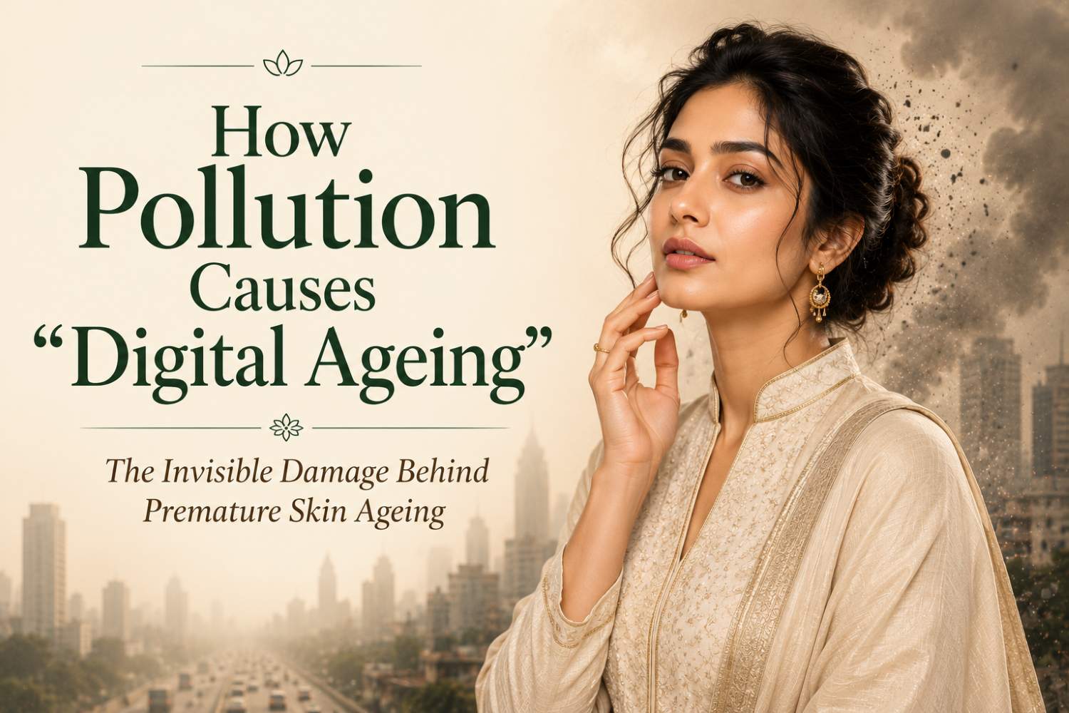 How Pollution Causes Digital Ageing