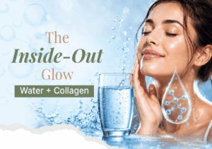 Collagen and Water for Radiant Skin