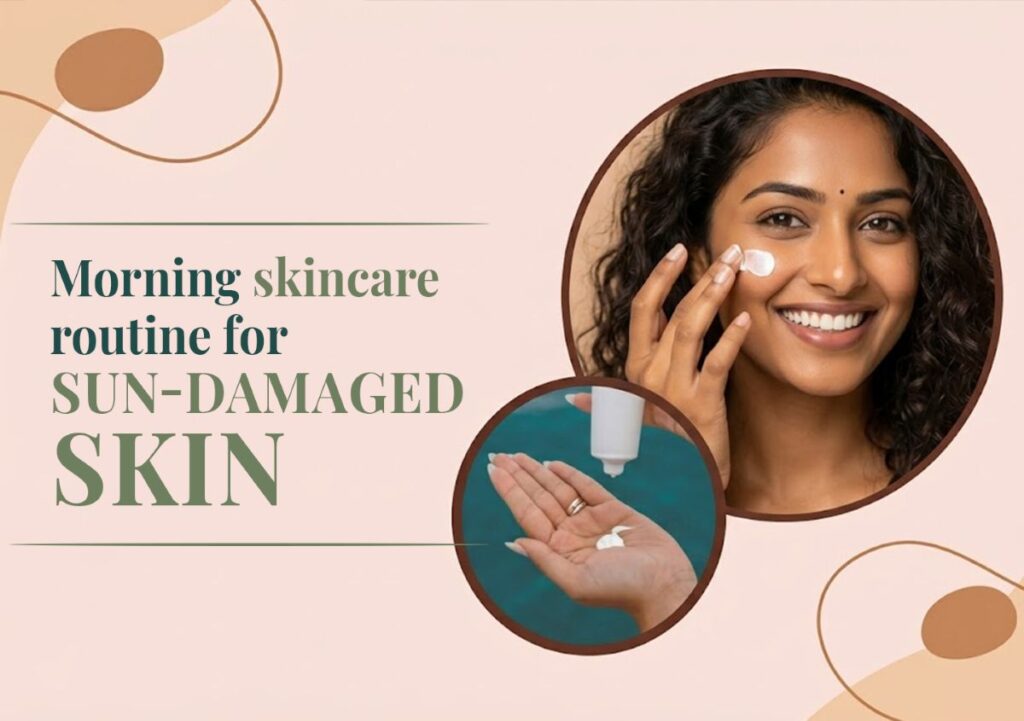 Skincare Routine for Sun Damaged Skin